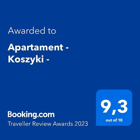 Appartement Apartament - Koszyki - à Varsovie Extérieur photo
